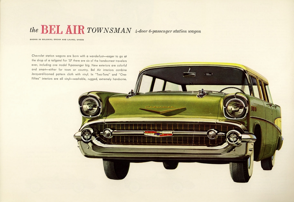 1957 Chevrolet Brochure Page 21